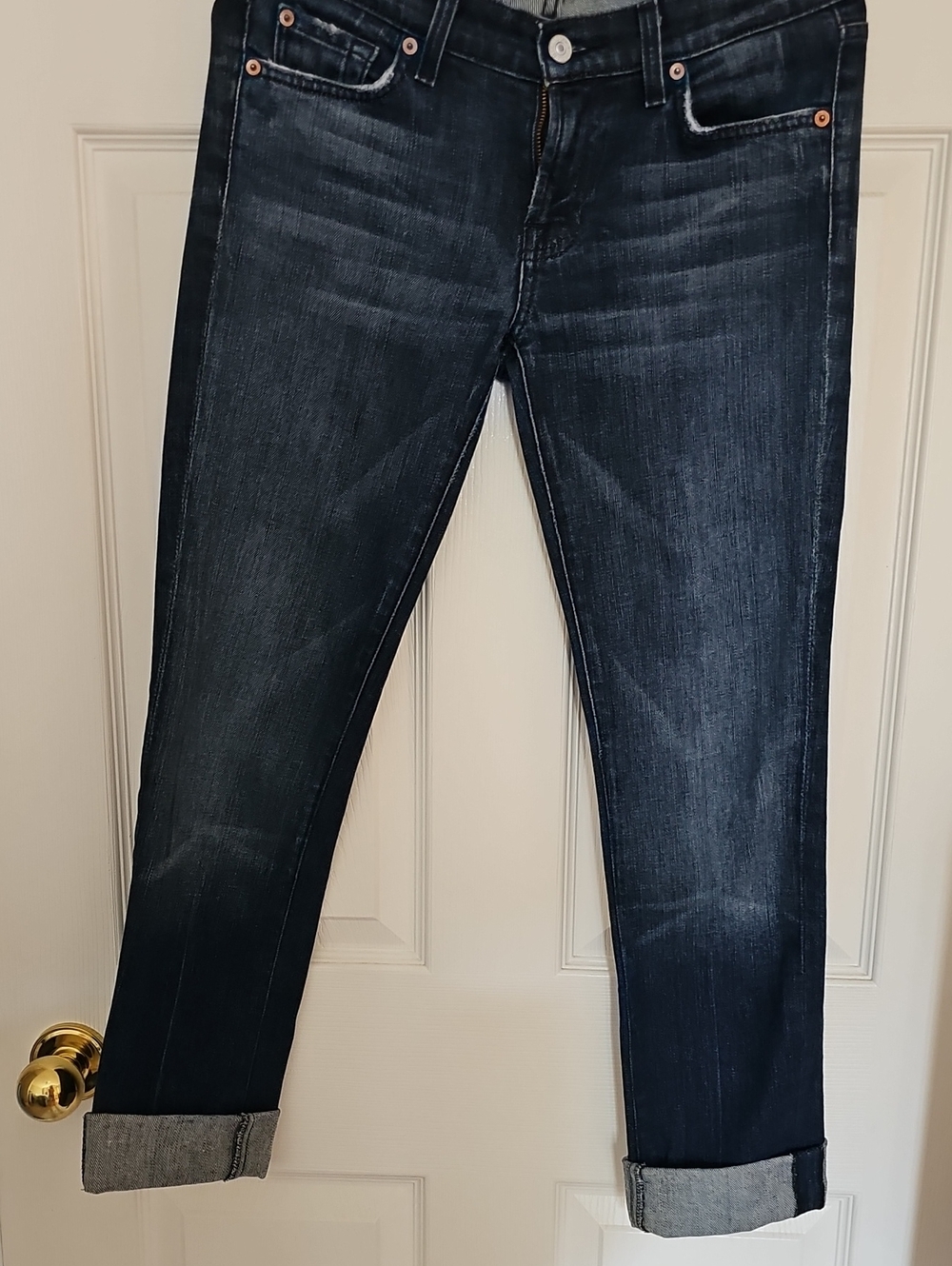 7 For All Mankind Light Blue Denim Jeans